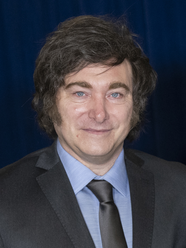 Портрет на Хавиер Милей